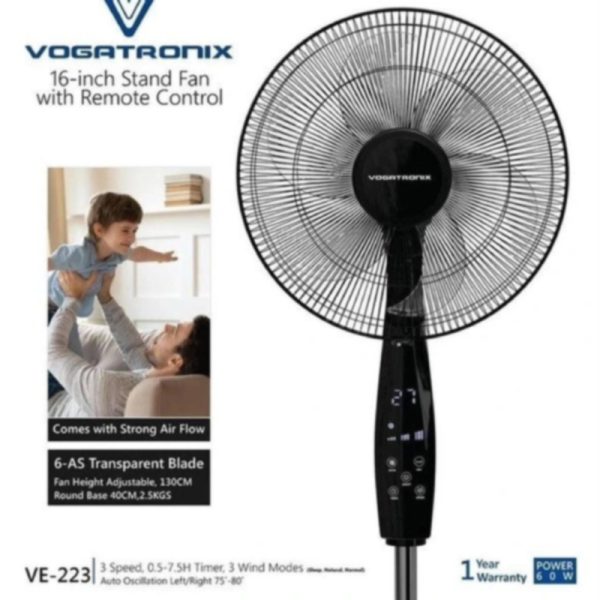 پنکه ایستاده کنترل دار VE-223