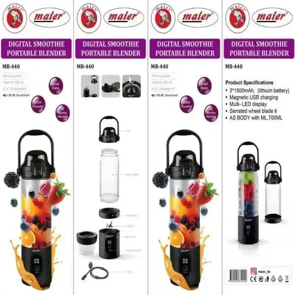 شیکر شارژی مایر کد mr440 - Image 2